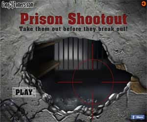 prison shootout game