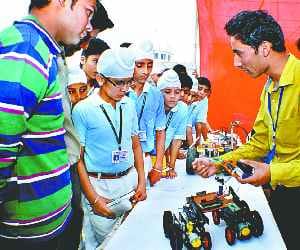 Tech fest in aryans college