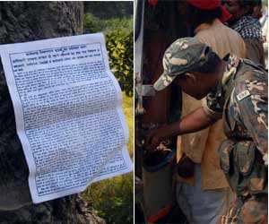 maoist threat chhattisgarh assembly election