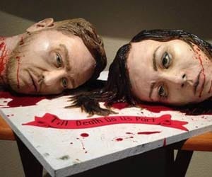 severed head cake