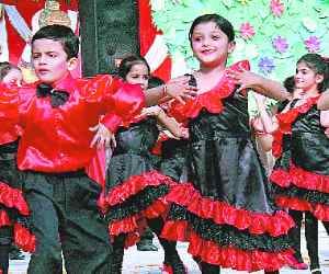 Annual function in Sent Joseph school 