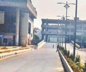 15 crore spent on overbridge, but its silent