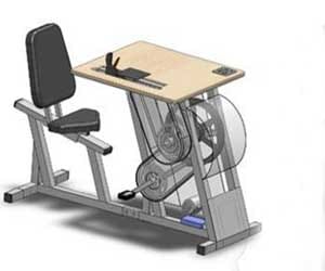 Now pedal charge your laptop while working