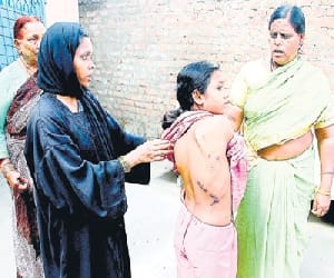 teacher torture student in school