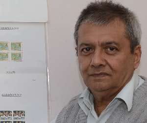 Strange collector of Post Stamps 