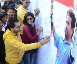 Salute to sachin by tricity