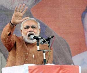 narendra modi rally in parade ground