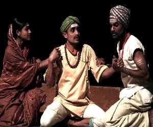 drama in tagore theater