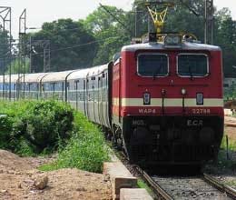 Railway gate broken