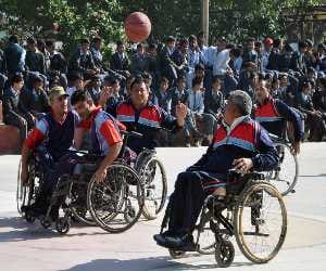 big relief for disabled soldiers
