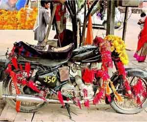 rajasthan worship god bullet raja