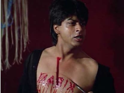 when hindi film star play negative role in films