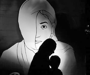 neighbour beated pregnant lady 