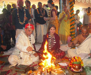 american wed australian in mathura