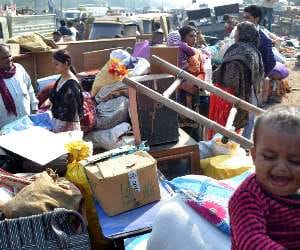 buldozar, demolation, home, government, chandigarh