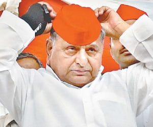mulayam rally in jhansi
