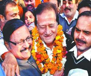 Drama of Chandigarh BJP leader