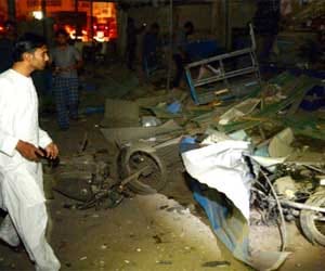 bomb blast in karachi