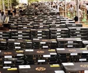 Laptop for talented students of UP.