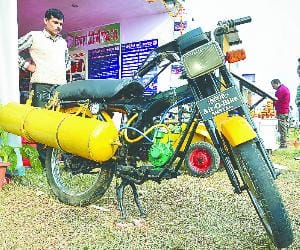bike driven by air