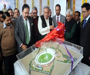 cm vijay bhuguna international stadium