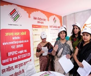 voter ragistration in mahotsav