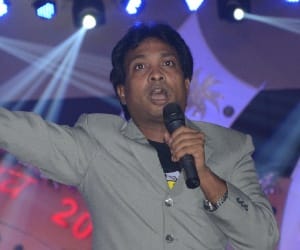 sunil pal evening in lucknow mahotsav