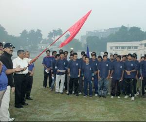 sports meet at kgmu