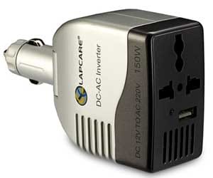 Compact laptop charger for cars