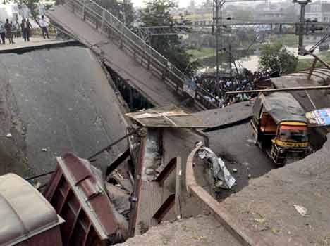 bridge collapsed in uttarkashi