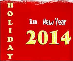 On New Year rains expected
