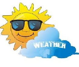 Weather gets better after mercury up