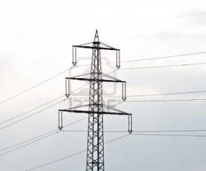 electricity wire over school building