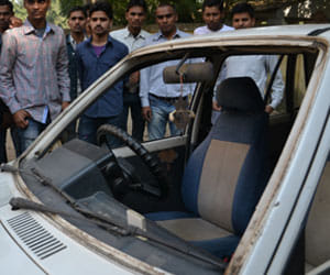bomb blast in allahabad university