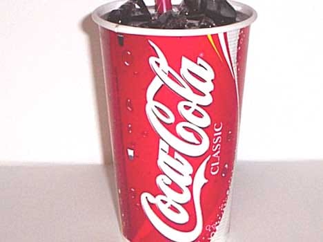 large coke contain 44 teaspoons of sugar