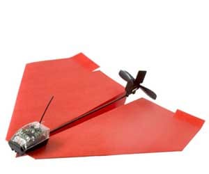 control a paper plane with your mobile phone