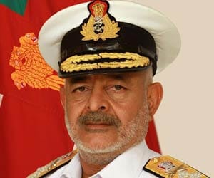 Admiral dk joshi resigned from his post 