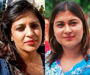 beautiful woman candidate in delhi assembly election