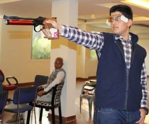 shooter samarjeet singh in lucknow