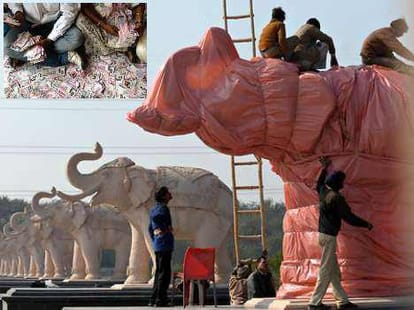ambedkar smarak scam in mayawati government