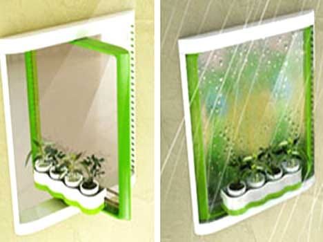 rotating window for small size flats