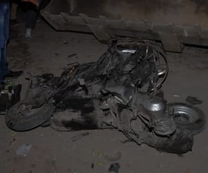 foreigner died in road accident