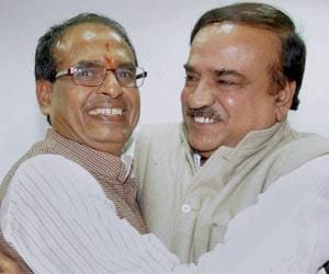 bjp, congress in mp assembly election results