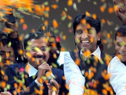 Bjp wins mp assembly election because of aap