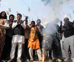 reaction after election result