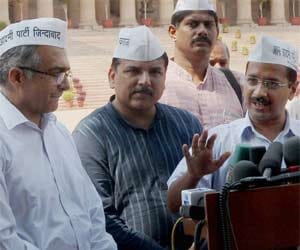 aap will support bjp if....