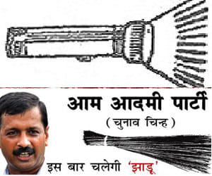 torch played a spoiler for aam aadmi party