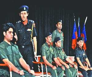 Drama 'court marsal'