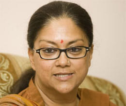 Vasundhara Raje sworn-in as Rajasthan CM