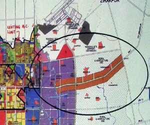 airport road_nagar nigam_renewation_chandigarh
